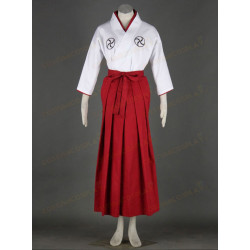 Costume Cosplay Bleach Rukia uniforme Shinigami donna