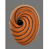 Accessorio cosplay maschera Uchiha Obito