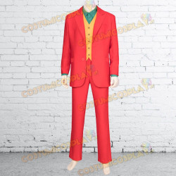 Costume Cosplay Joker completo rosso