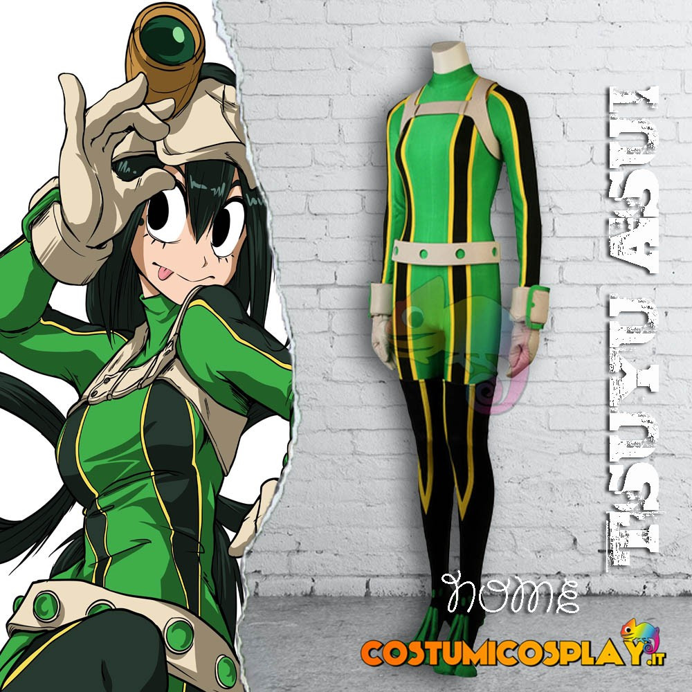 Costume Cosplay Tsuyu Asui Costume Cosplay Tsuyu Asui