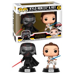 Set 2 Figure POP! Kylo e Rey Rise of Skywalker Star Wars Exclusive